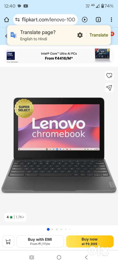 Lenovo chromebook