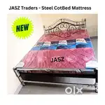 Steel cot bed mattress sales- Ortho Type Mattress