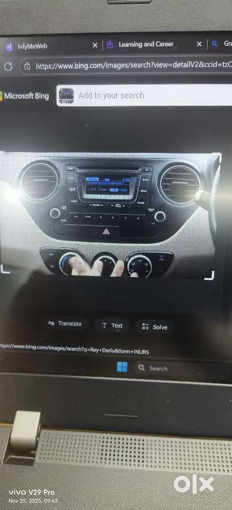 Hyundai Grand i10 Asta original car entertainment system