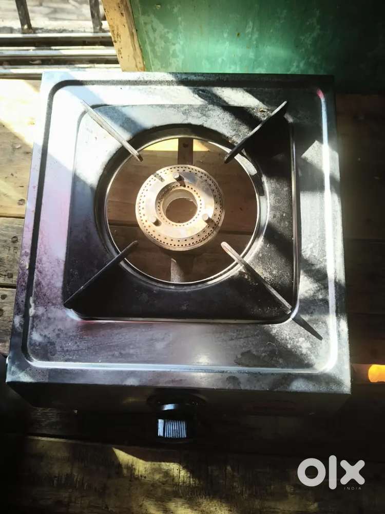 Gas one stove.