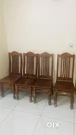 4 chairs wood