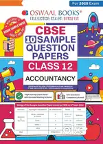 Class 12th sample paper Oswal