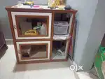 Table with 4 drawers white colour very good in condition