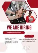 Part-time Computer Data Entry Operator and Typing Jobs Vacancies