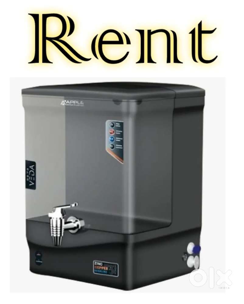 Ro water purifier available on rent