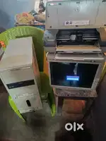 Desktop and printer