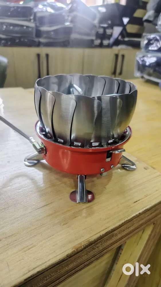Camping Flower Stove with pipe