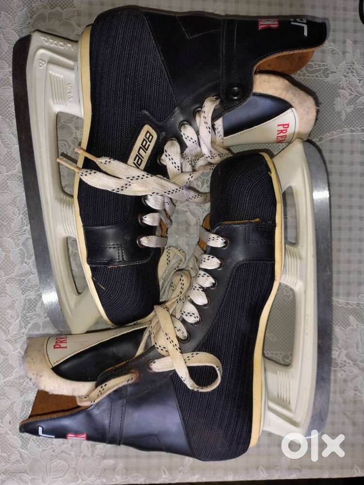 Ice skates, from canada, leather original, fantastic condition