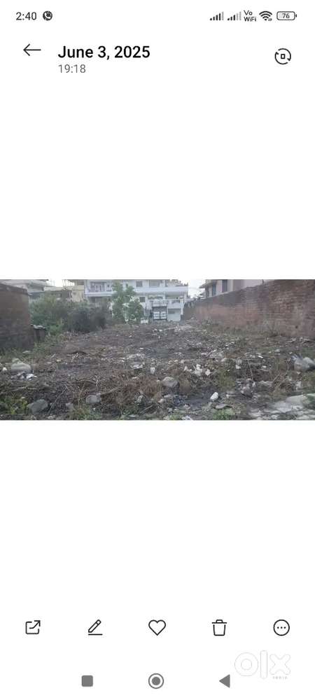 For sale plot at prime location