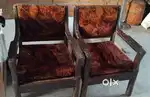 2 sofa chair and 1 center table