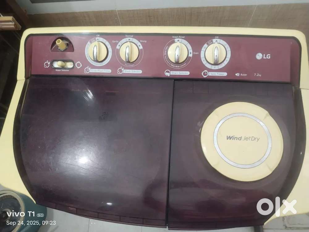 LG, 7.2 kg washing machine