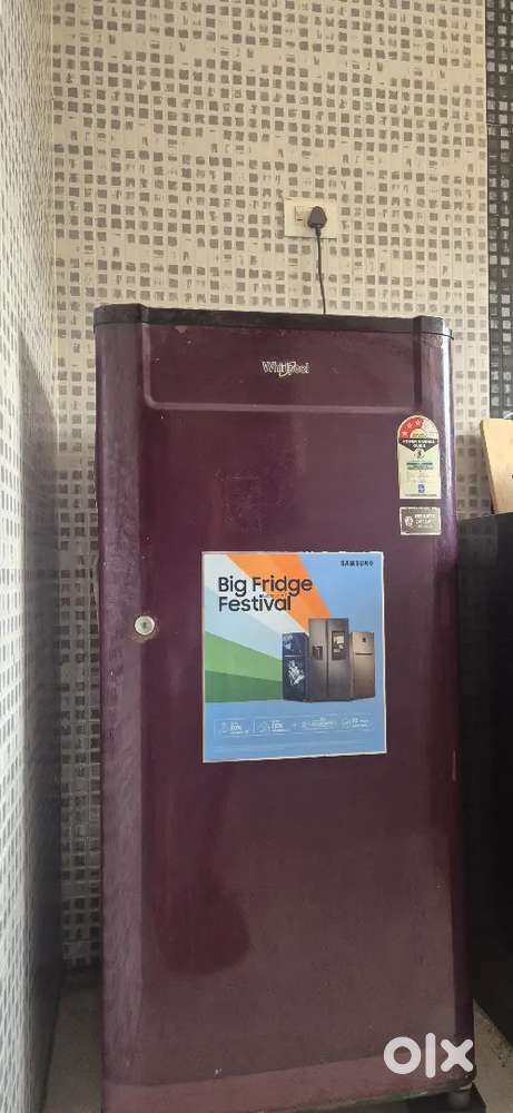 185L Whirlpool fridge at ₹4500