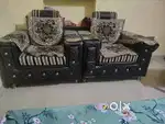 Sofa set with two chairs
