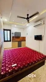 1bhk furnished flat available on rent saket square indore