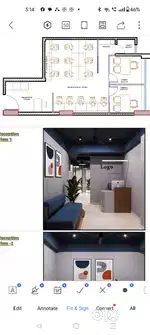 Fully furnished office for Rent at science City