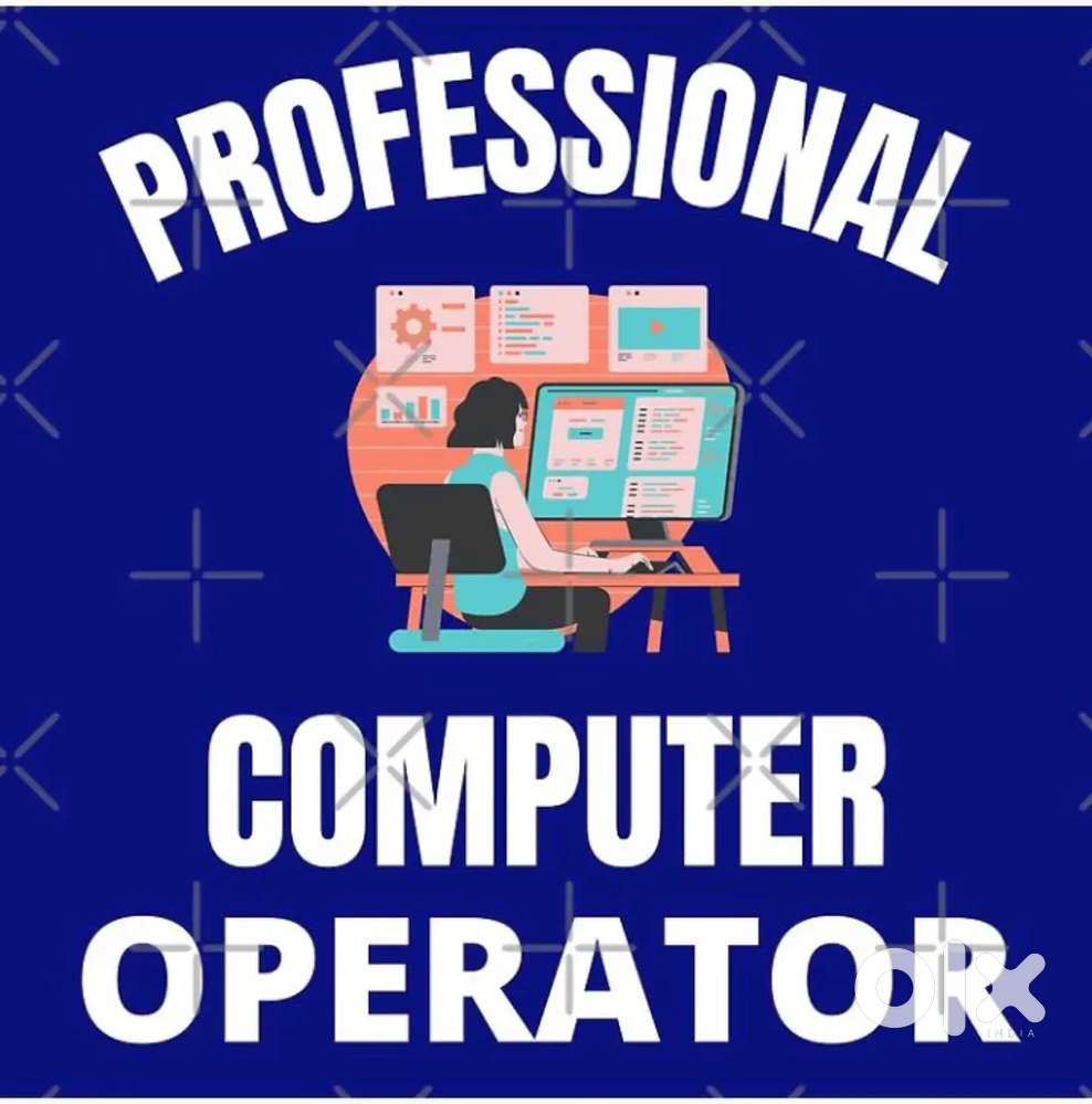Computer operator work billing receptionist