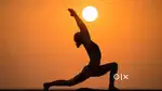 Yoga master with certified person