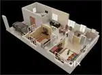 Simplex 2bhk