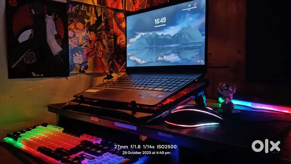 Gaming setup(excluding laptop)+ free lights