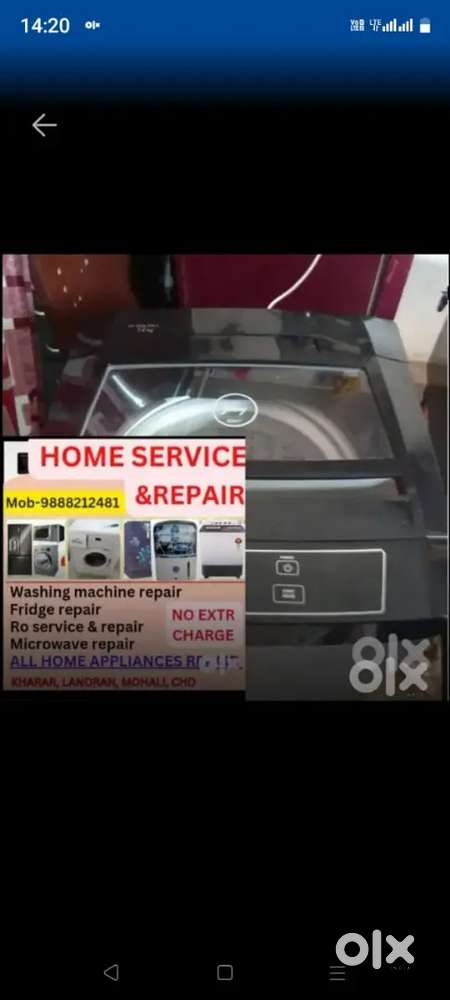 Washing machine repair ro service fridge repair microwave oven geyser