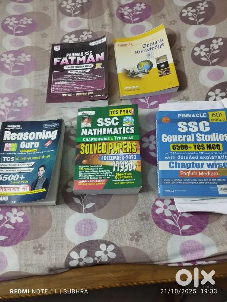 Books for competitive exmas