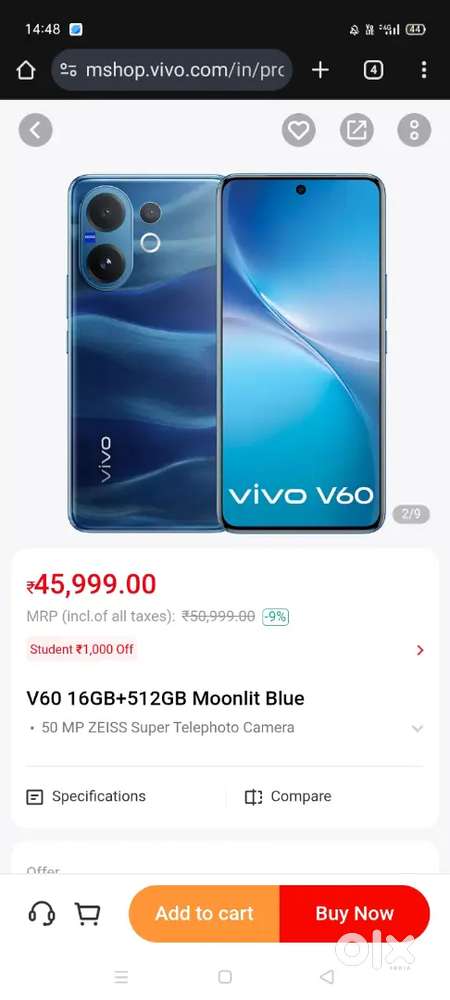 Vivo v60 aji kina haechi idfc no locking phone