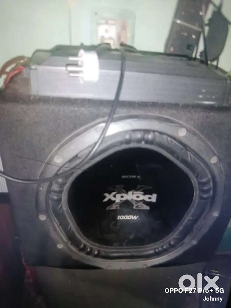 Urgent sell (Car Subwoofer & Amplifier For Sell)