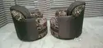2 sofa new brown colour good condition