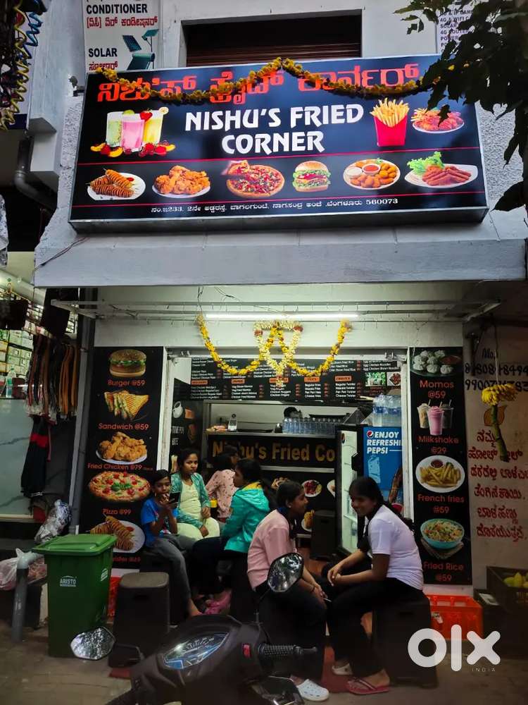 Cafe For sale in prime location for 5.5Lac. with 2lac Advance amount