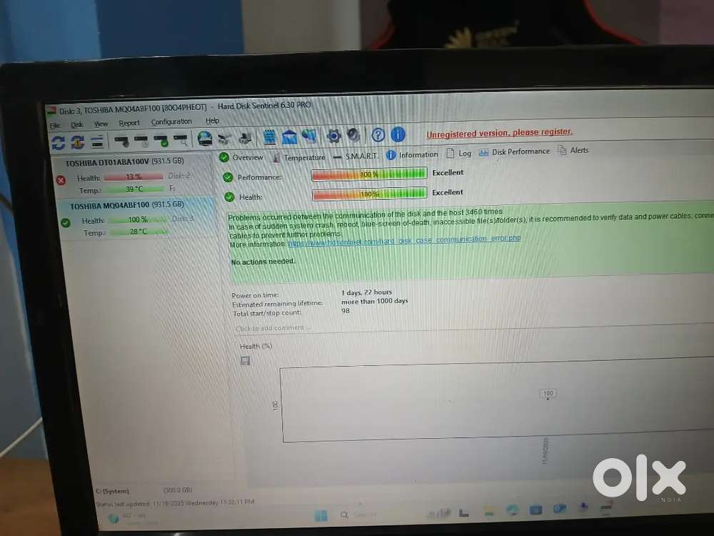 Used Harddisk for Sales (100% Health Condition-no Warranty)