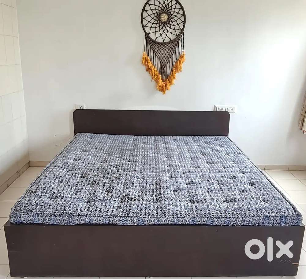 Mattress (Gaadlu) Only - Double Bed Pure Cotton Box Bed