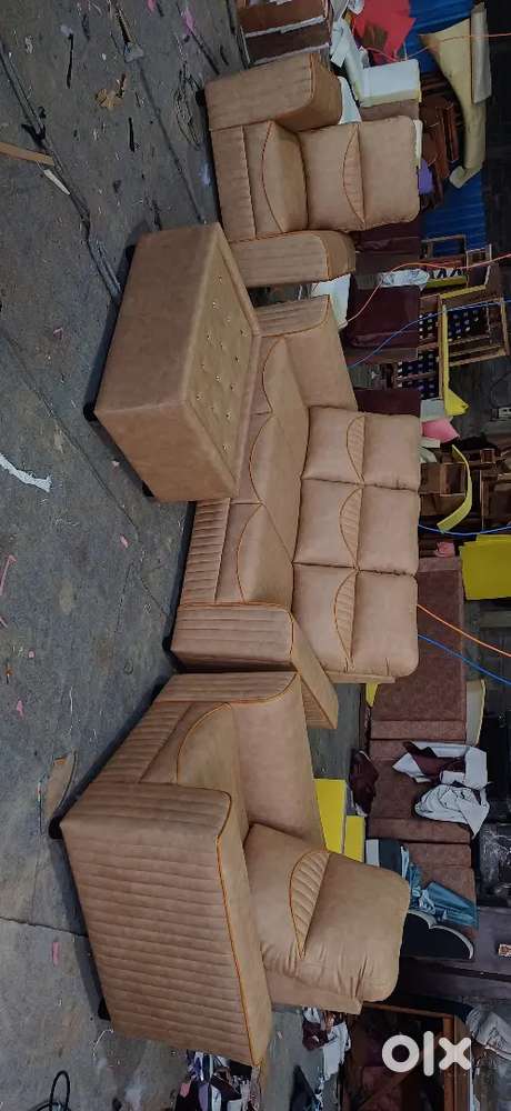 3+1+1 fibre sofa