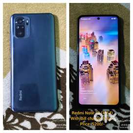 Redmi note 10 (4/64) Good Condition original folder