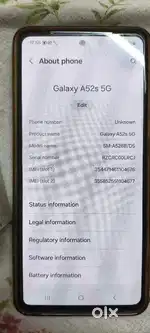 Samsung a52s 5g 8 128gb