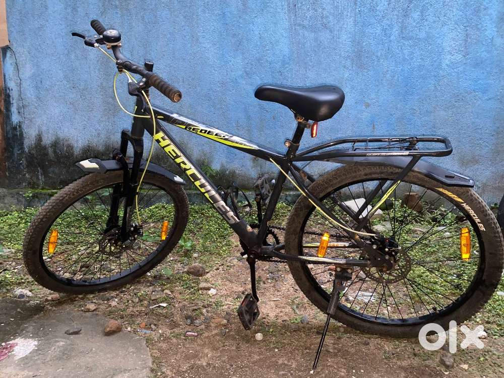 Non-gear bicycle ( hercules ) running conditions