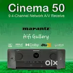 Marantz Cinema 50 9.4 Dolby Atmos 8k AV Receiver New At Hifi Gallery