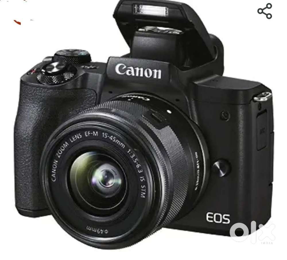 Canon m50 mark 2 over head tripod, camera bag and all acceocrise..