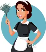 Ghar ke kaam ke liye male/ female servant chayhi
