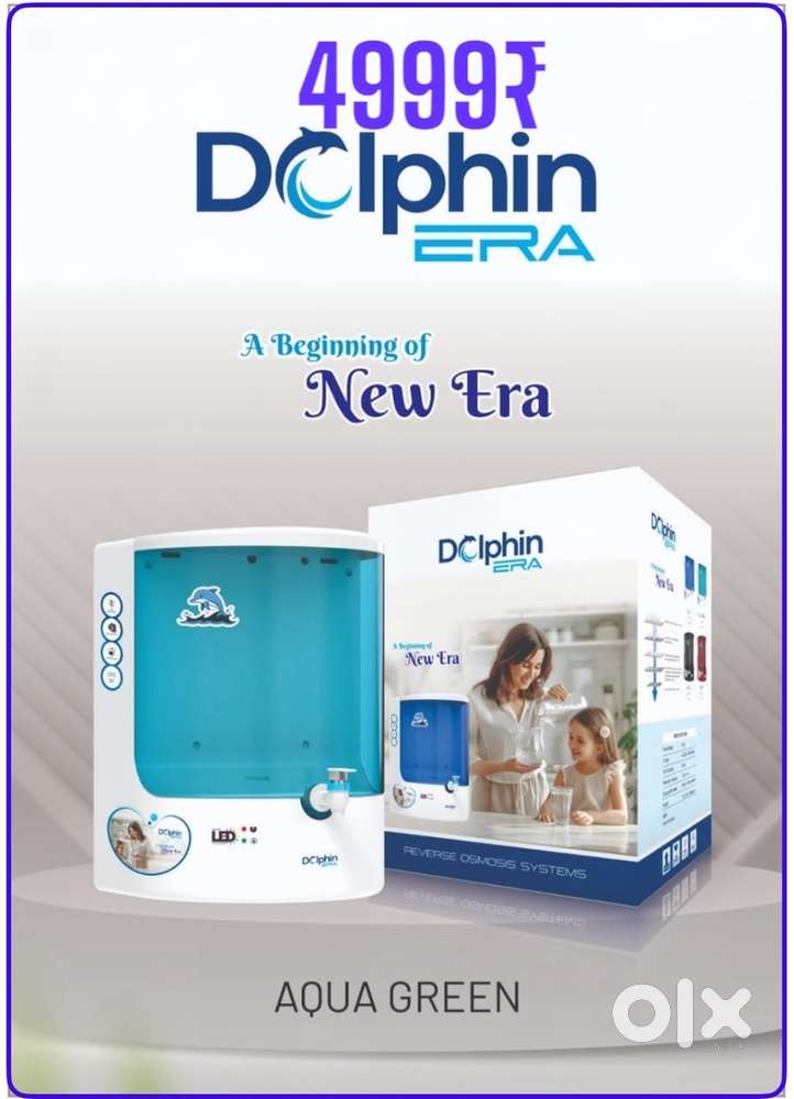Dolphin RO Purifier – Compact & Durable  Perfect for Apartments