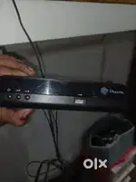 Working setup box with full cable connection with card also