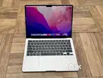 MACBOOK AIR M2 8GB 256GB BATTERY 100 CYCLE COUNT JUST 47 IN SPOTLESS N