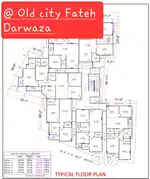 3bhk flats for sale at Old city Fateh Darwaza near Khilwath Ground
