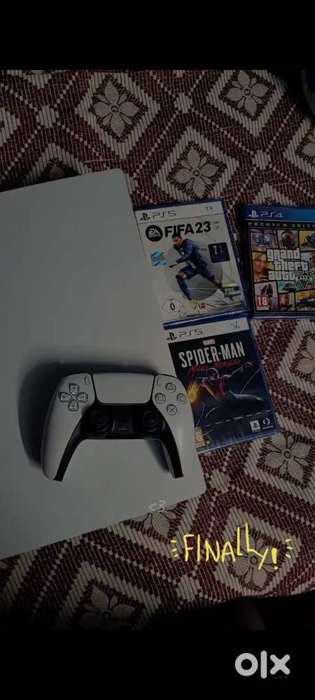 Sony PS5 825GB Bundle – 3 Games + Zebronics BT Headset