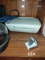 HP Colored Printer with cover