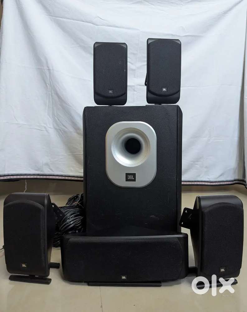 JBL 5 speaker and subwoofer system