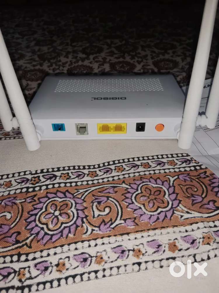 1 month old Digisol Wireless Router and XPON ONU