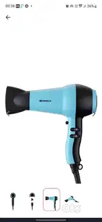 Havells hair dryer 2000W