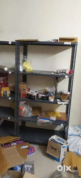 Metal storage rack total 4 with 6 feet hight