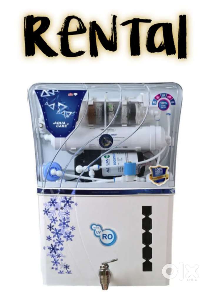 Water purifier available on rent