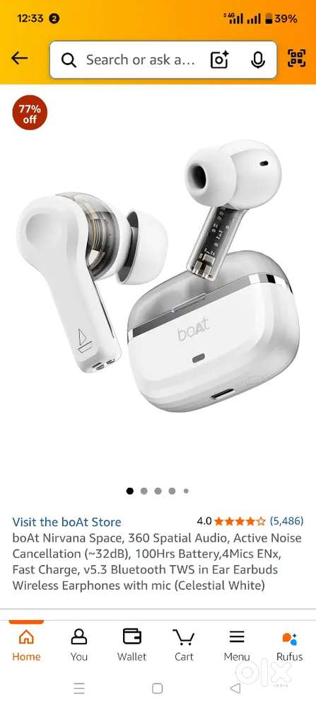 Boat earbuds nirvana space